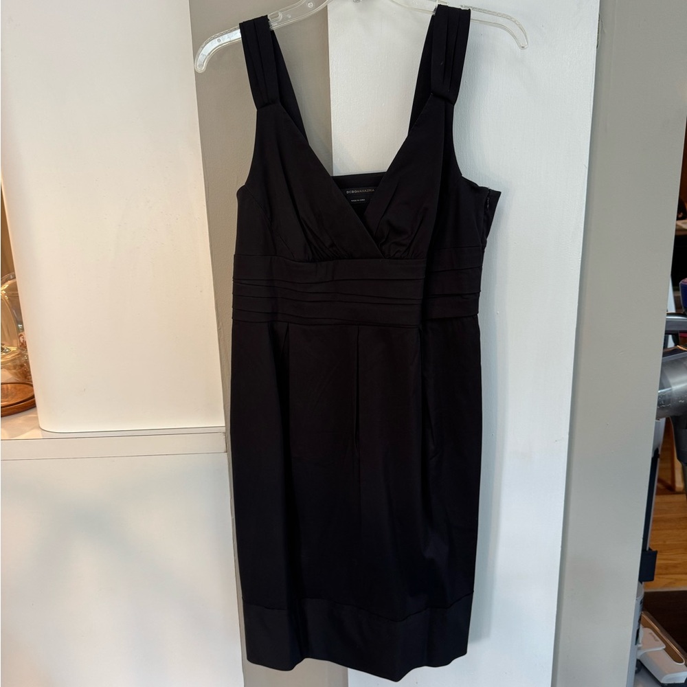 BCBGMAXAZRIA BLACK TANK DRESS SIZE 12